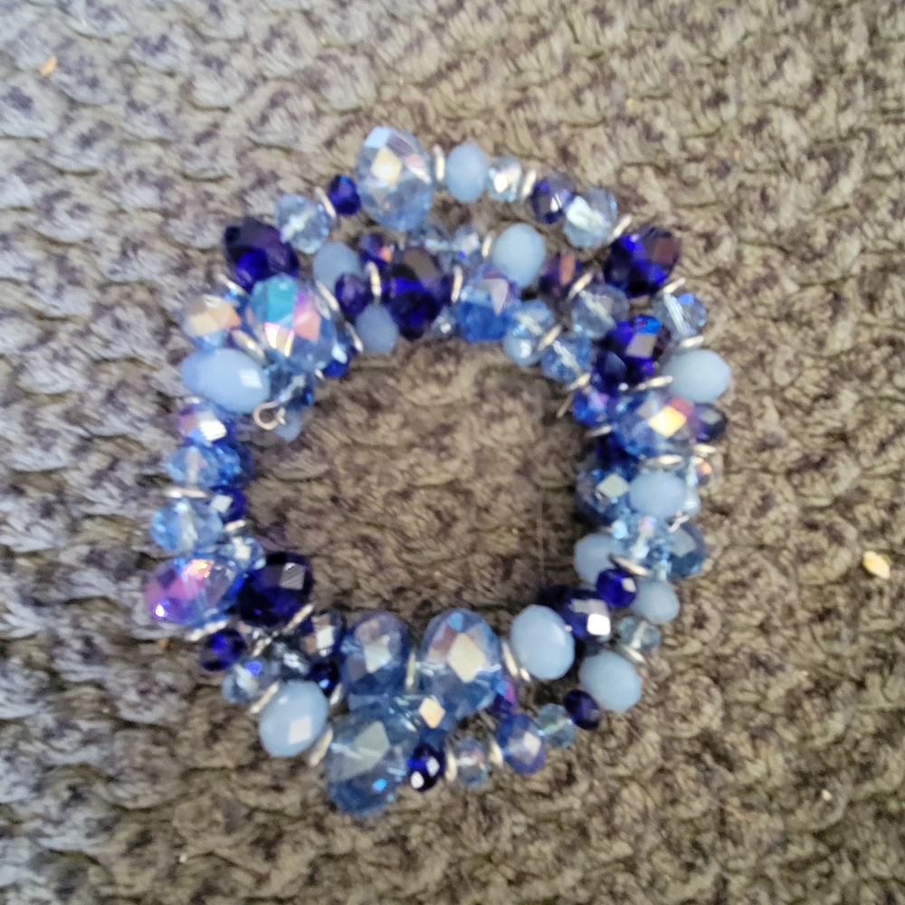 Sapphire Blue Crystal Bracelet